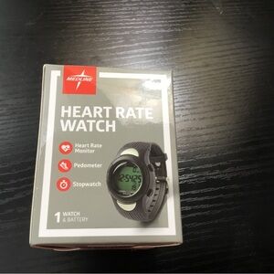 (190) Heart Rate Watch - Black/Grey
